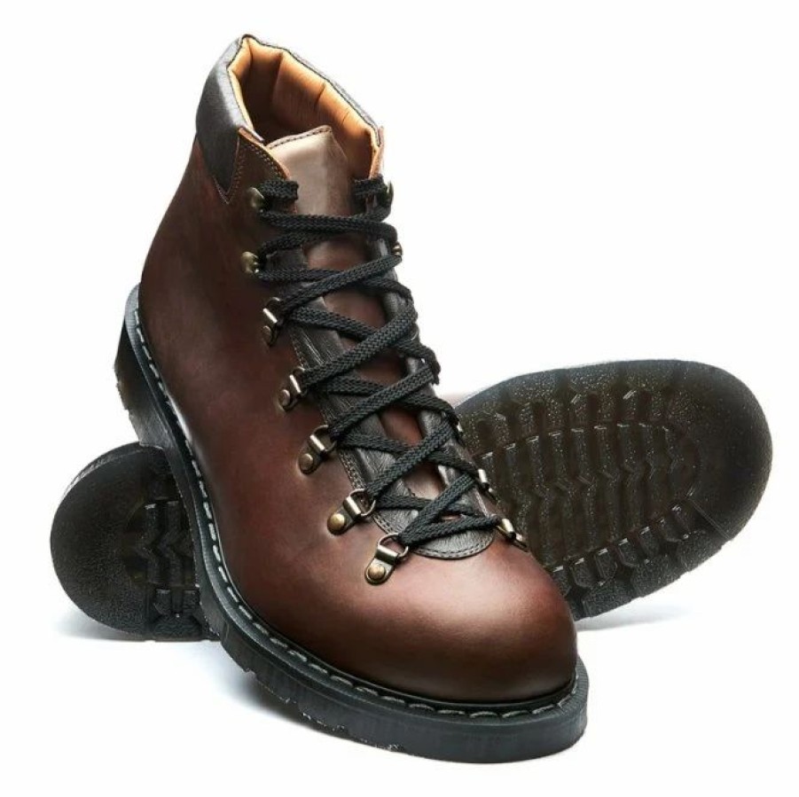 Footwear * | Solovair Hiker Boot | Urban Hiker | Brown