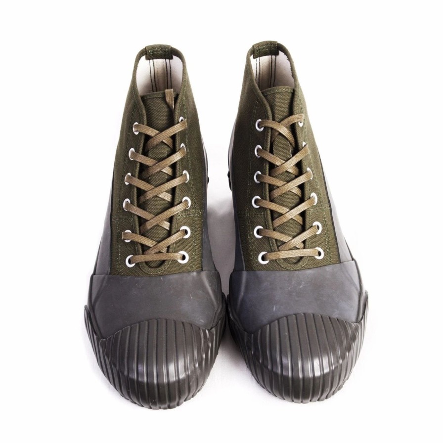 Footwear * | Moonstar Allweather | Vulcanised Sole Sneaker Boot | Khaki