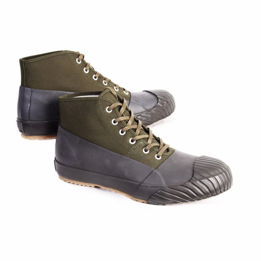 Footwear * | Moonstar Allweather | Vulcanised Sole Sneaker Boot | Khaki