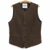 Tops * | Hansen Garments Kaj | Casual Waistcoat | Nut