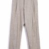 Bottoms * | Hansen Garments Sune | Pleated Wide Cut Trousers | Beach