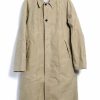 Tops * | Hansen Garments Morten | Long Windbreaker Coat | Sand