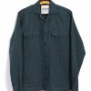 Tops * | Hansen Garments Stefan | Worker Over Shirt | Moss Green