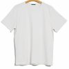 Tops * | Hansen Garments Julian | Crew Neck T-Shirt | White