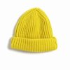 Accessories * | G.R.P Beanie | Merino Wool | Yellow