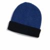 Accessories * | Hansen Garments Tore | Block Colour Beanie | Blue/Black