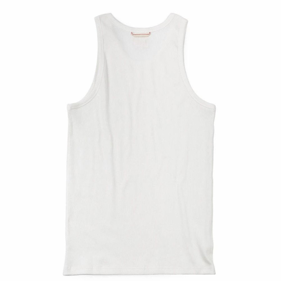 Tops * | Hemen Biarritz Gari | Organic Tank Top | White