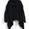 Tops * | Mountain Research Folks Poncho | Black